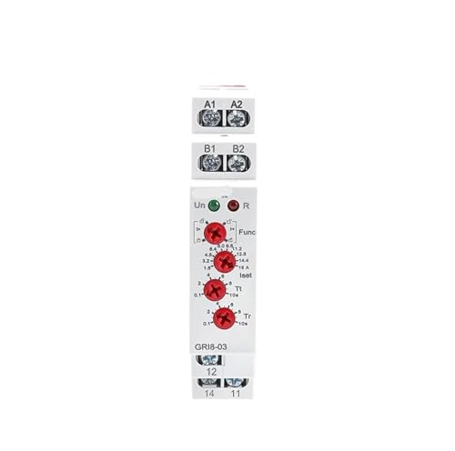 GRI8-03 Relais de sélection de surintensité 220V et sous-intensité de 1.6 à 16A
