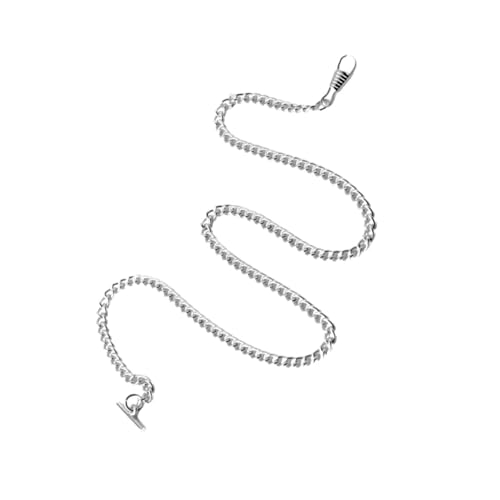 GLSTOY Pocket Watch Chain Vintage Design for Belt and Key Holder Retro Style Metal Accessory for Men and Women