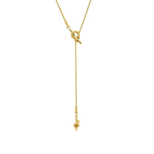 Collier ras du cou Y ajustable, l'accessoire tendance pour sublimer un pull ou une robe