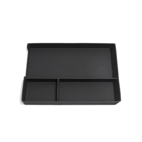 Boîte de rangement d'accoudoir Mazda CX-80 plateau en silicone antibruit pour voiture RHD