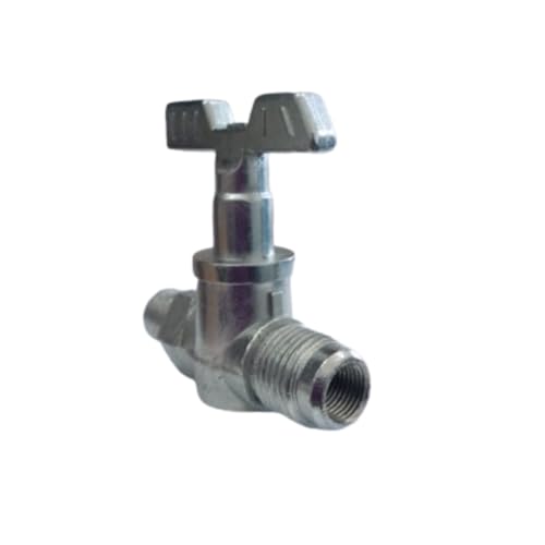 4 Registros Fogão Semi Industrial 1/4 Volta Baixa Pressão