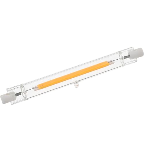 VILLFUL LED Rs Horizontal Plug-in Bulb Warm Dimmable Halogen Replacement Tube Acv Long Lifespan Easy Install Strip Light Bulbs For Home And Kitchen