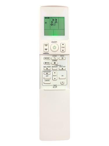 Image of Upix AC Remote No.169A (with Backlight), Compatible /Replacement for Daikin AC Remote Control (Exactly Same Remote Will Only Work)