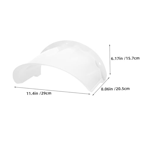 Cubierta de ABS para cámara exterior impermeable con visera parasol antirreflejos 2