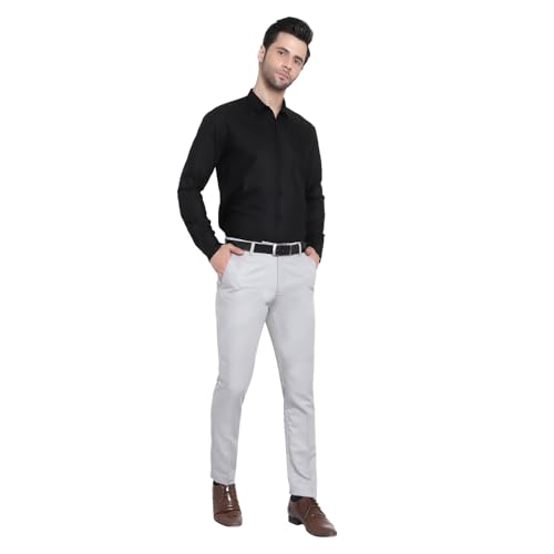 Image of Men's Formal Trouser for Men | Regular Fit Office Wear Pant | Business Casual Trousers | Comfortable Formal Pants for Office, Work