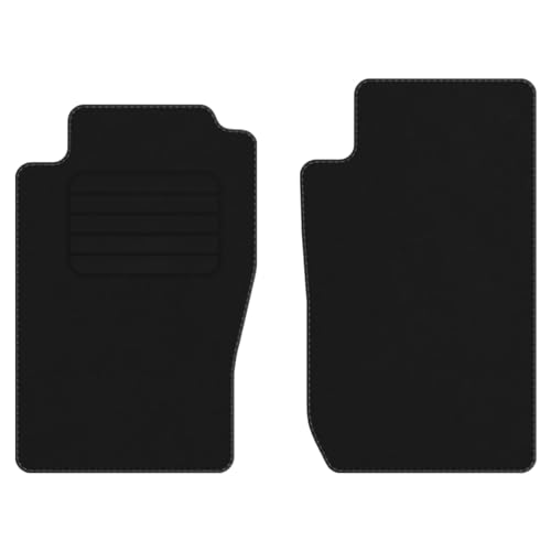 Tapis de sol en velours pour Nissan Patrol GR Y61 année de construction 1998-2013 avec talonnette ajustement nouveau basique avant