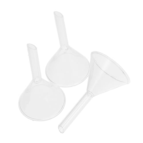 Veemoon 3er Glas Labortrichter Set