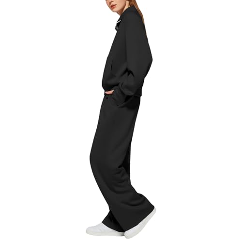 Ensemble sweatsuit 2 pièces femmes Momuk décontracté