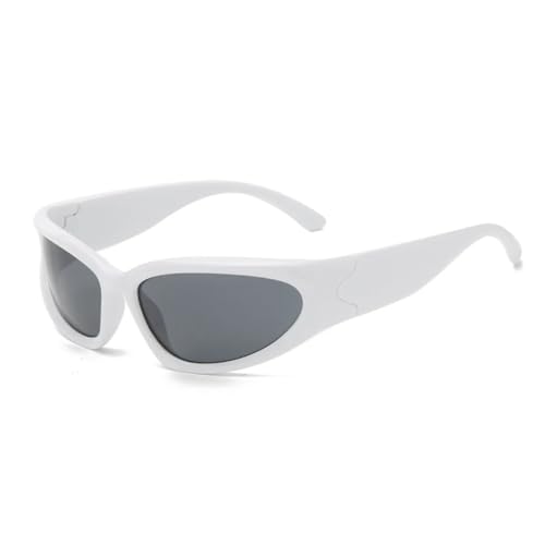 Lunettes de soleil de luxe punk avec verres solaires UV400 pour une protection totale
