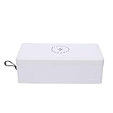 [Indicateur LED intelligent] Doté poignée LED élégante avec un indicateur de batterie à 4 niveaux, ce boîtier de chargement offre une visibilité claire des niveaux de puissance restants.plus besoin de deviner pendant les sessions de charge : restez informé et en contrôle grâce à cette conception conviviale.