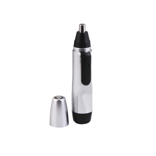 COSMOBETTY Recortador de Vello Nasal para Limpieza Eficaz del Vello Nariz para Hombre de Acero Inoxidable Diseño Compacto y Precisión