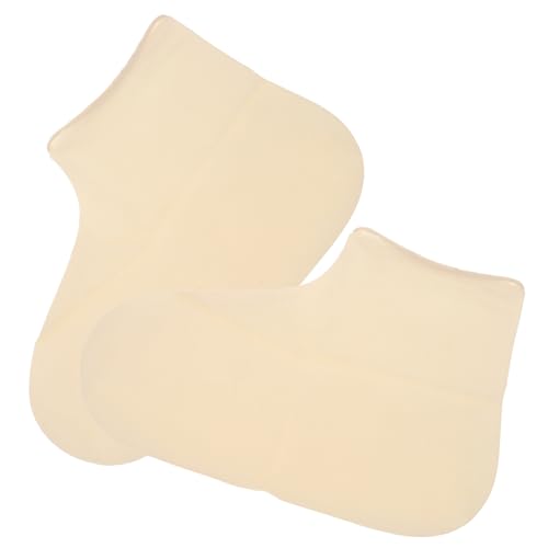 GALPADA 1 Par Cubrebotas De Lluvia De Látex. Mujer Rayo Bordados Letras Pegatinas Soporte De Bolsillo Faro Perchas Sin Deslizamiento De Letras De Felpa Oro Emulsión