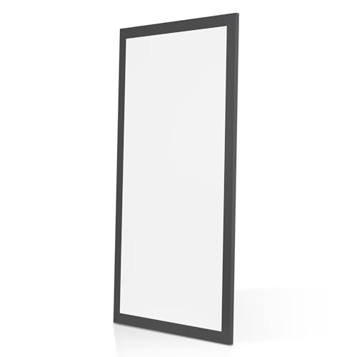 Bright Source 1200x600 LED Panel, Backlit Recessed Ceiling Light, Matt Black Frame, 72W, 6300lm, 120° Beam Angle, IP20, 4000K Cool White, LED Driver Included, Low Glare UGR <19, Flicker Free