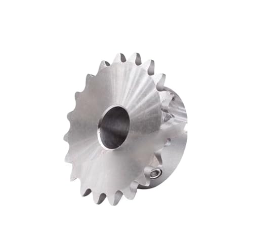 Bevel Gear Pinion Hardware Mechanical 1pcs 24 Teeth 04C 304 Stainless Steel Industrial Drive Sprocket Wheel Chain Gear 24T Bore 8mm 10mm 12mm 14mm 15mm 16mm 17mm(14mm (Keyway 5x2.3))
