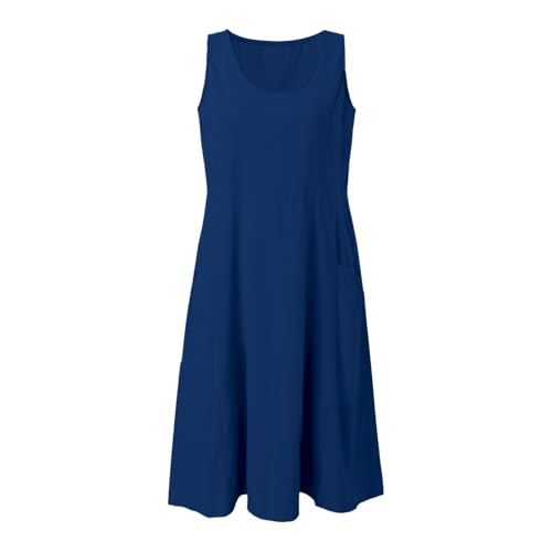 Robe simple décontractée avec poches contre la chaleur estivale - 6