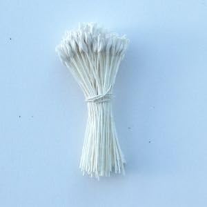 Sugar Flower Stamens Lily Stamen White -144pcs / Bunch