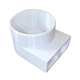 Arecobticy Accesorio de redireccionador de viento, guía de flujo de aire adecuado para calentadores de autocaravanas, sistemas de calefacción, radiador, guía de flujos de aire