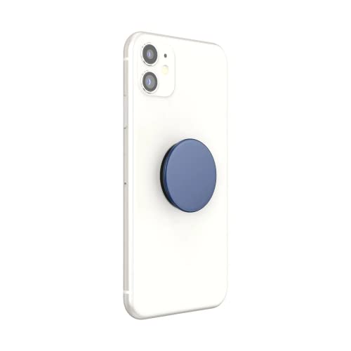 Image of PopSockets Phone Grip with Expanding Kickstand, Solid PopGrip - Indigo Blue