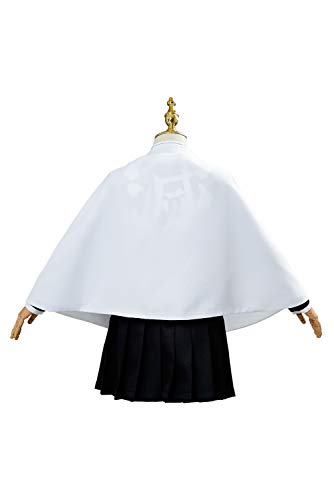 Disfraz cosplay anime capa y vestido para niñas miniatura 3