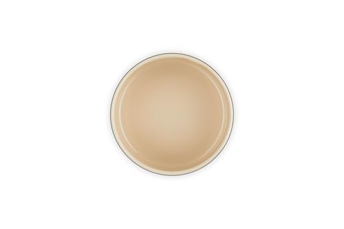 Image of Le Creuset Signature Medium Salt Cellar and Storage Canister with Wood Lid, 16 oz., Oyster
