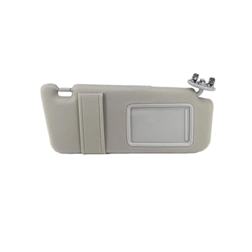 XEDLAMP Parasol for Coche con Espejo, Color Gris Beige, Lado Izquierdo y Derecho del Conductor, for Toyota, Camry Parasol del Lado del Conductor(Grey Right)