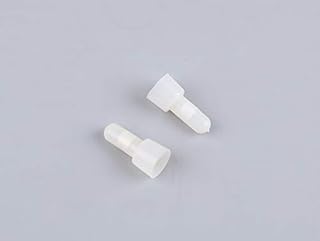 1000pcs Transparent Closed End Crimp Cap,Transparent CE1 Protective Closed End Wire Crimp Connector Cap (CE1)