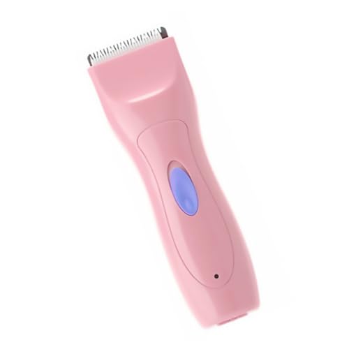 Tondeuse cheveux garçon fille rose céramique et abs outil rechargeable