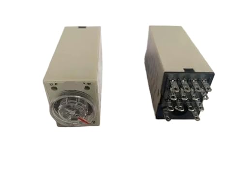 Relé de retardo H3Y-2 de 30M con base para control estable de circuitos DC12V 3