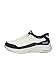 Skechers Homme Contour Foam Cozy Fit Basket, White Mesh/Duraleather/Navy Trim, 45 EU