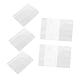 DINHEAROM 5stücke Transparente Reisepasshülle Aus Wasserdichter Schutz Für Pässe Und Dokumente Reisepasshüllen Für Reisen Klare Sichtbarkeit Bei Grenzkontrollen