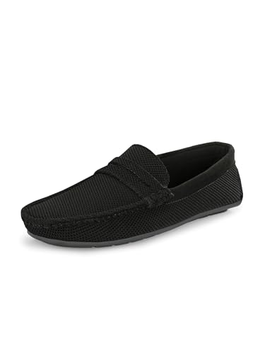 Image of Server Mens Knit Loafers S59 Lightweight Shoes Men's Loafer