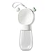 Sarokiky Dog Water Bottle,Portable Dog Water Bottle for Walking Travel Pet Dog Drinking Cup (White 350ml)â€¦