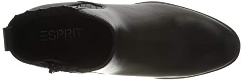 Esprit Women's Chelsea Boots Ankle, 001 Black, 7.5 #TOP4