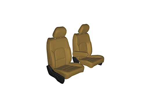Durafit Seat Covers, Made In Tan Twill Compatible With Toyota Sequoia Exact Seat Covers For Front Buckets #TOP16