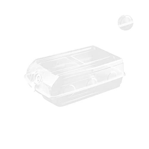 Cabilock Large Transparent Shoe Storage Box Thickened Organizer for Men and Women Space Saving Stackable Design for Closet and Under Bed Storage Fits Shoe White