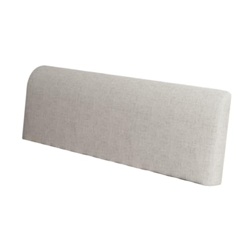 Image of Dorm Headboard Cushion for Dorm Room Decoration Modern Soft Backrest Cushion Light Gray