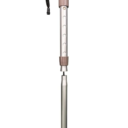 Bengala Mercur Dobrável de Alumínio Marrom Médio