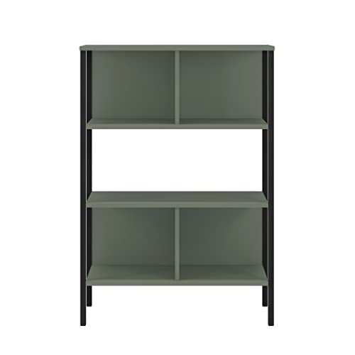 Itbe Easywork 3 Tier Bookshelf, Bookcase Office Shelf (Green) #TOP3