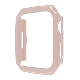 XFHtyCJ Custodia protettiva for orologio rigido for PC placcatura da 1 pz(Rose gold,40mm Series 6 5 4 SE)