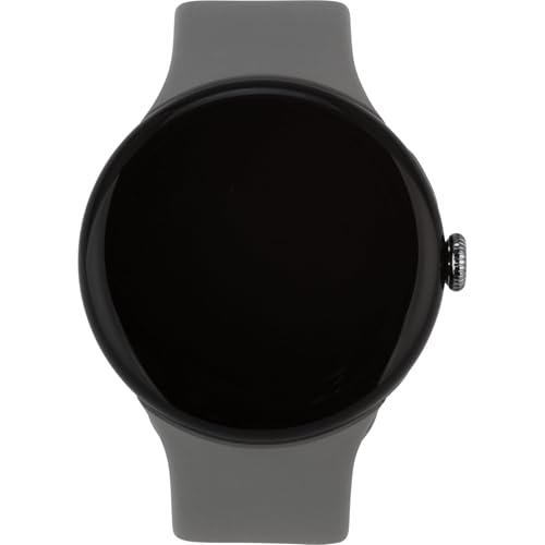 Image of Google Pixel Watch 3 (45 mm) - Android smartwatch with heart rate tracking, advanced running from Fitbit, fitness insights, 24-hour battery - Matte Hazel Aluminium Case - Hazel band - Wi-Fi