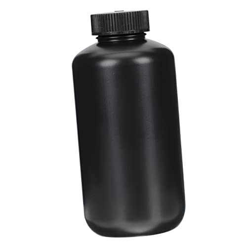 STOBAZA Sample Bottle 500ml Wide Mouth Laboratory Chemical Bottle Plastic Liquid Container Chemistry