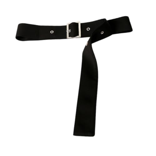 Adjustable Pin Buckle Waist Belt for Men Women Waistband for Jeans Coats Sweater