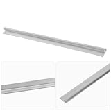 KMDZDZGS Listwa mocująca, 8 sztuk, 50 cm, stop aluminium, listwa kedrowa, profil kedrowy do przyczep kempingowych, szyn namiotowych, na kemping, do kedera 6-9 mm