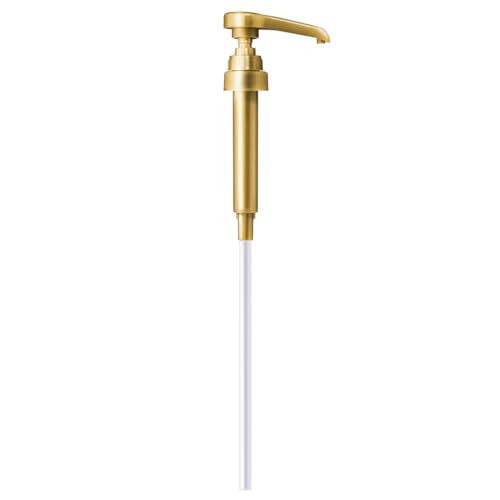 Image of NEW Cafe Le Rou Vanilla Classic Syrup - 25.4 oz, 1 Pack with 1 Gold Pump Dispensers 25.4 Fl Oz (Pack of 1)