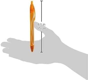 Miniatura 3 de BIC Gel-ocity - Bolígrafos de gel retráctiles de secado rápido, punta media (0.028 in), juego de 10 bolígrafos de gel de colores con agarre de