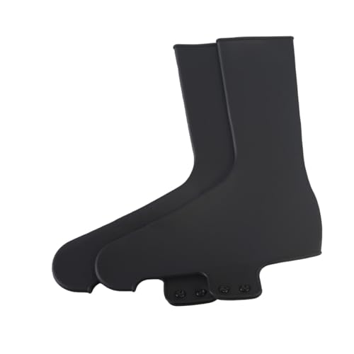 2 pares de cubre zapatos, protectores de zapatos impermeables, resistentes al viento y lluvia para hombres y mujeres miniatura 7