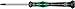 WERA 05118185001 2067 TORXÂ® HF Screwdriver with Holding Function for Electronic Applications, TX 9 x 60 mm