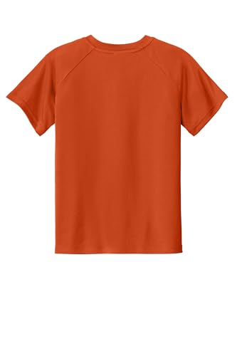 SPORT-TEK Youth PosiCharge Competitor 2-Button Henley | Spring & Summer T-Shirt, Athletic Fit Clothing for Boys & Girls2