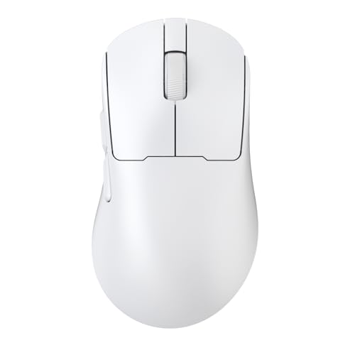 センチュリー「RACEN」 2.4GHz ワイヤレス接続対応 液晶搭載軽量ゲーミングマウス LightBow ホワイト CRC-WGMRGB02WT‗FP 国内サポート