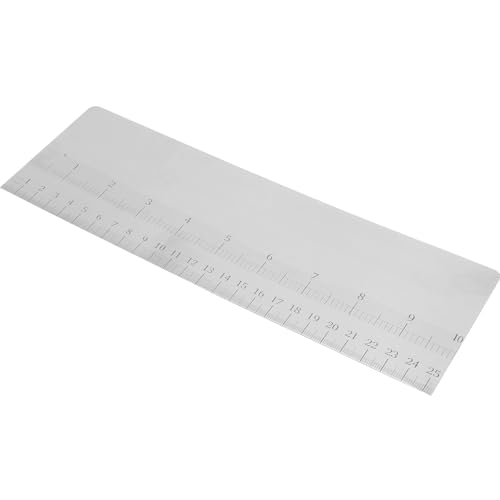 JECOMPRIS Raschietto per Torte in Acciaio 23 CM con Scala Graduata Livellatore e Lisciatore per Glassa Strumento da Cucina per Decorazione Torte e Pasticceria